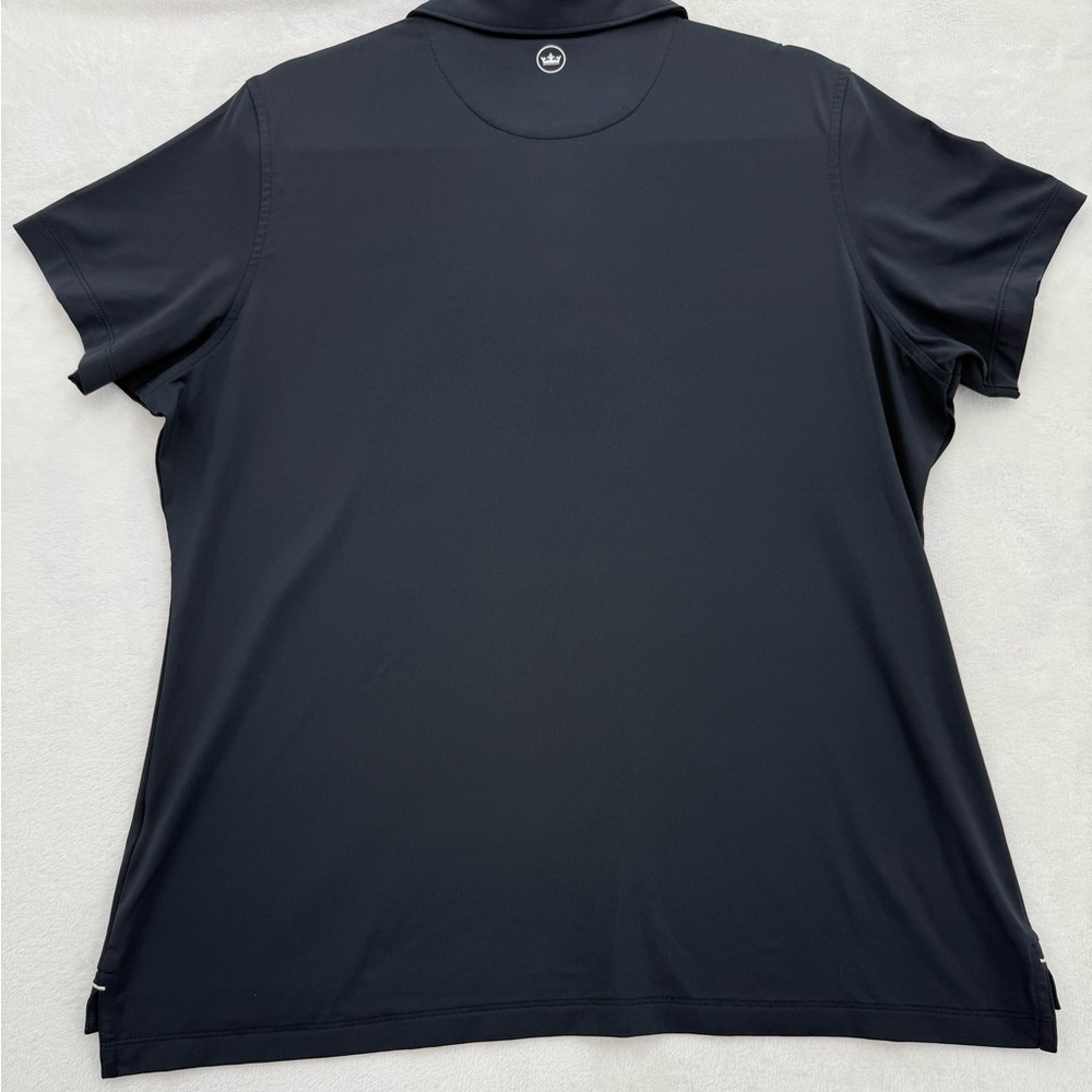 Women’s Peter Miller Black Golf Polo Jack Daniel’s Number 7 Size XL - Picture 7 of 7
